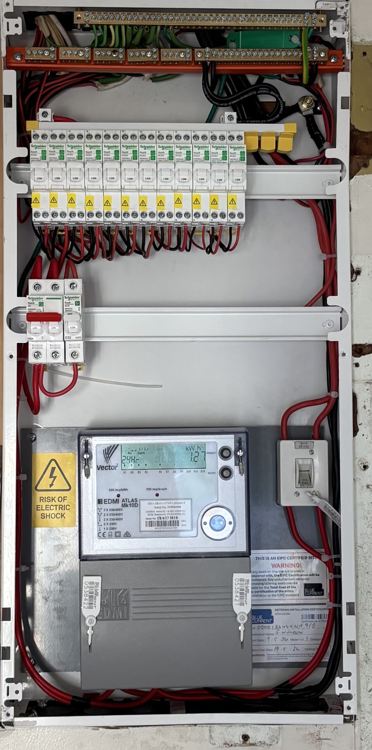 Switchboard upgrade with RCBO protection in Te Awamutu