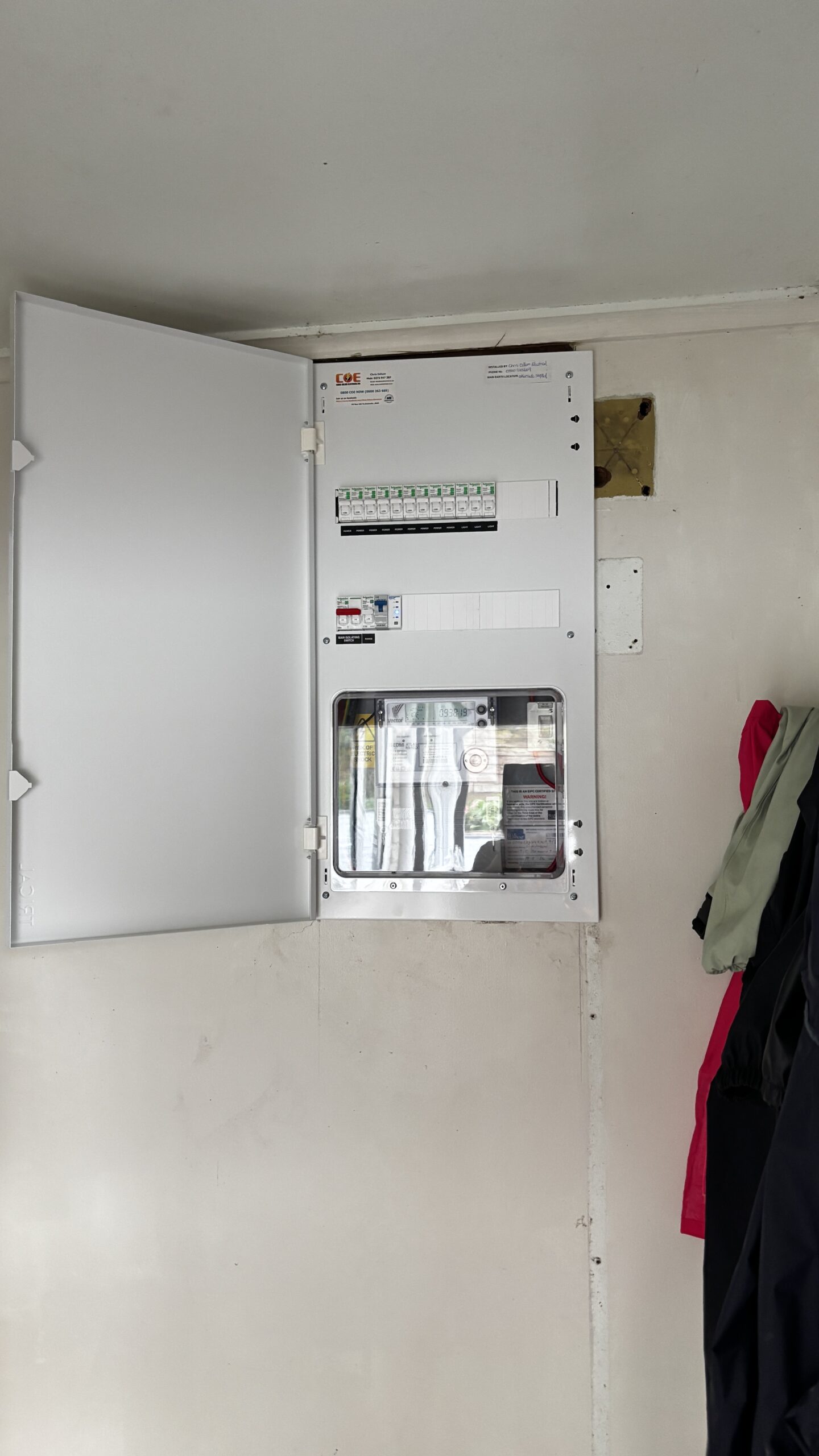 Completed switchboard upgrade by CO Electrical